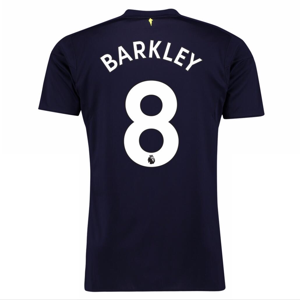 Camiseta Everton Tercera equipo Barkley 2017-18